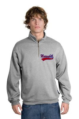 MH Ash Logo 1/4 Zip Sweatshirt
