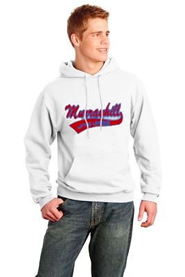 MH White Logo Hoodie Sweatshirt
